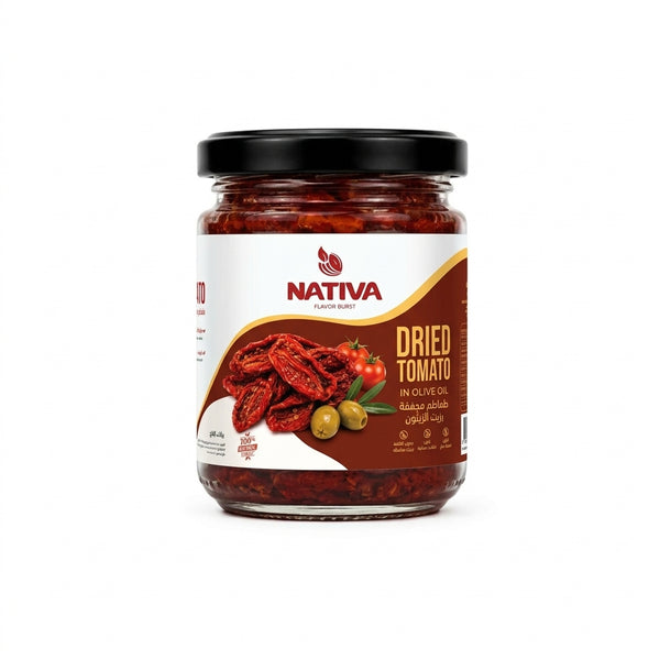 Dried Tomato Slices in Olive Oil